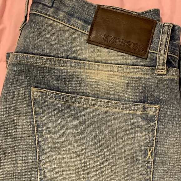 Express trendy flared jeans - mens - Picture 3 of 7